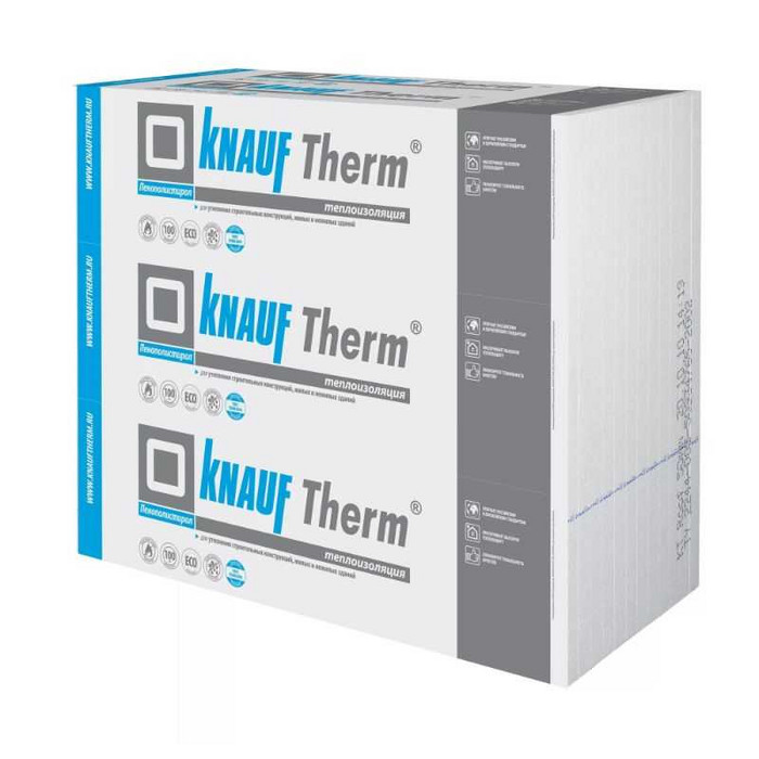 Утеплитель пенополистирол Кнауф Therm 15 Дача 20х1200х1000 мм